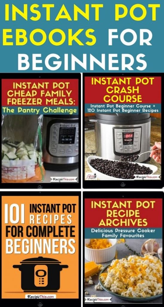 Recipe This Best Instant Pot Cookbooks PDF Download