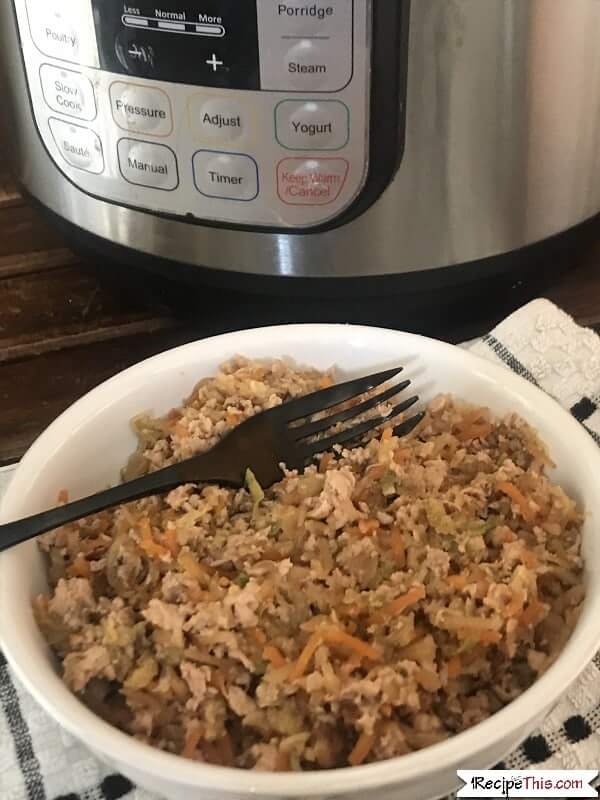 Instant Pot Egg Roll In A Bowl