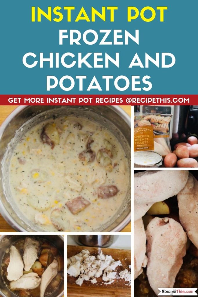 Instant Pot Frozen Chicken And Potatoes step by step