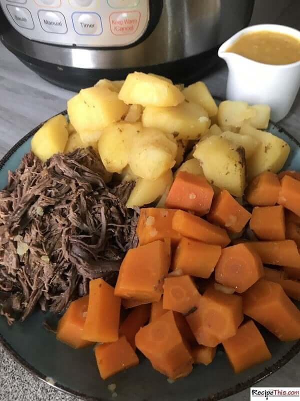 Instant pot beef roast from online frozen