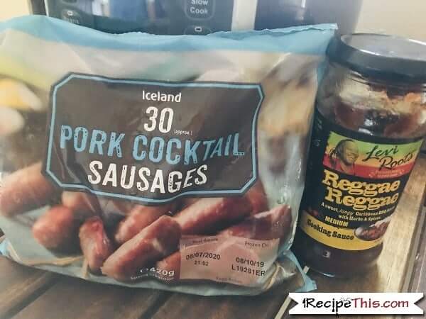 Instant Pot Frozen Smokies Ingredients