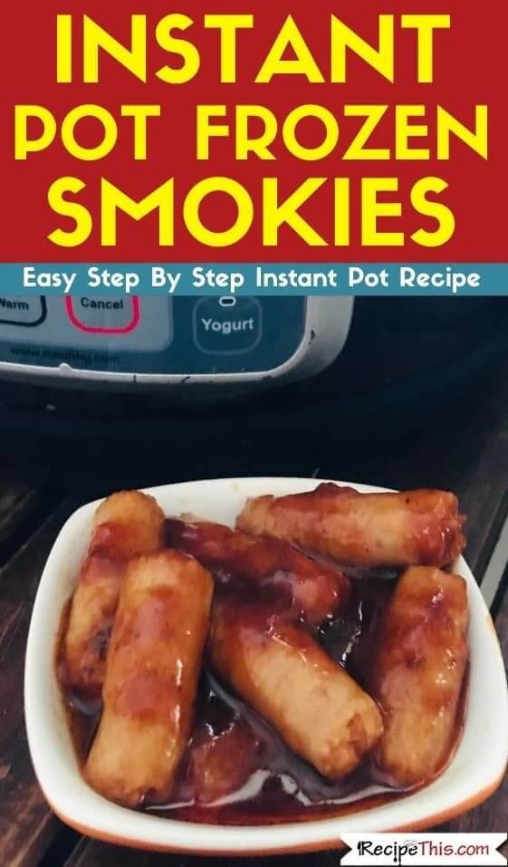 Instant Pot Frozen Smokies