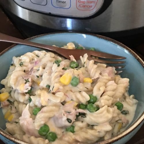 Instant Pot Ham Tetrazzini Without Canned Soup