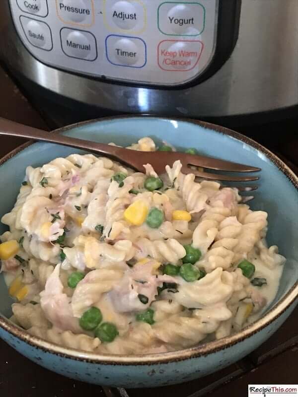 Instant Pot Ham Tetrazzini Without Canned Soup