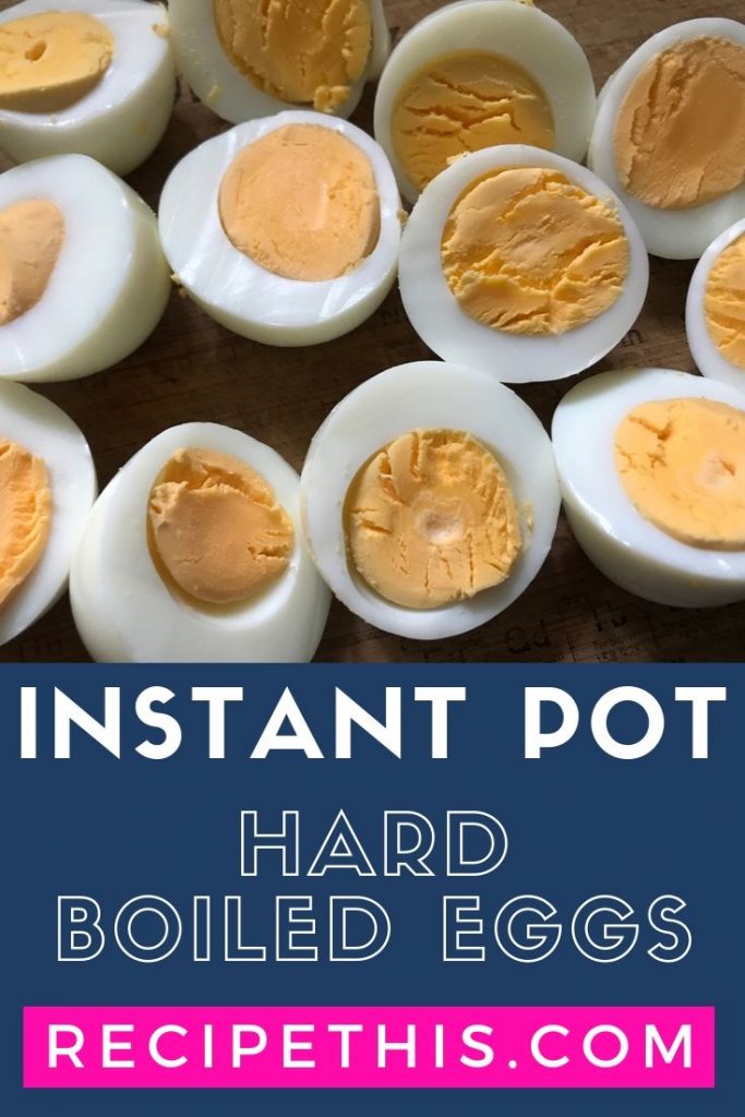 Instant Pot Hard Boiled Eggs at recipethis.com