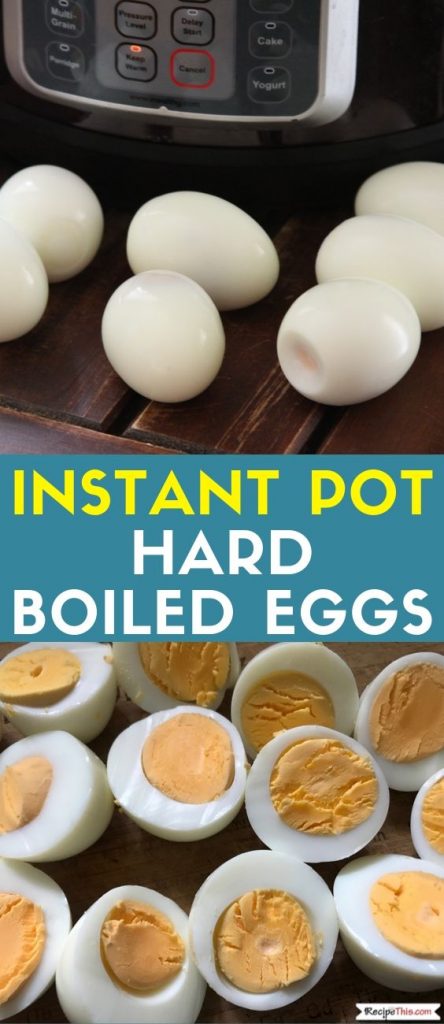 Instant Pot Hard Boiled Eggs recipe