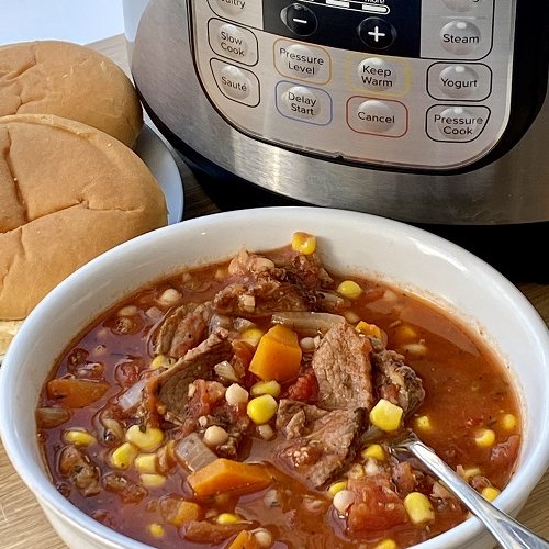 Instant Pot Leftover Brisket Soup