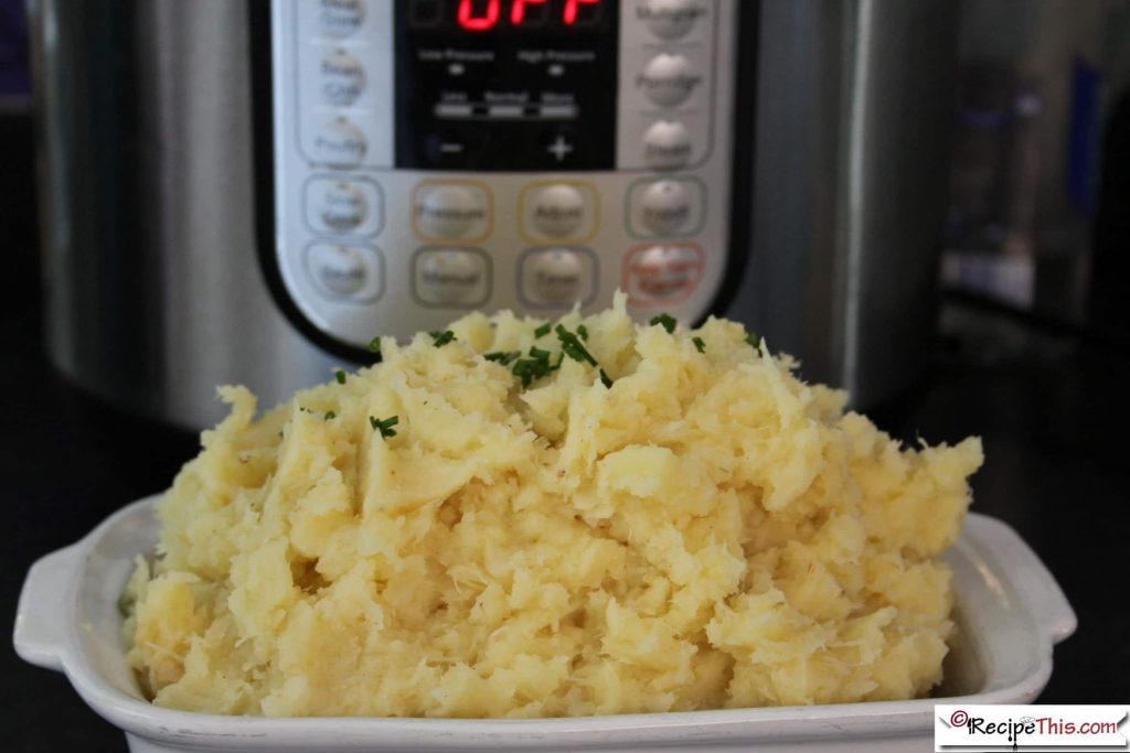 Instant Pot Mashed Parsnips