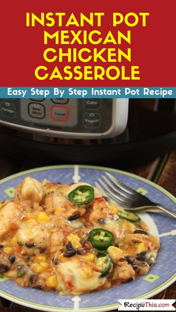 Instant Pot Mexican Casserole