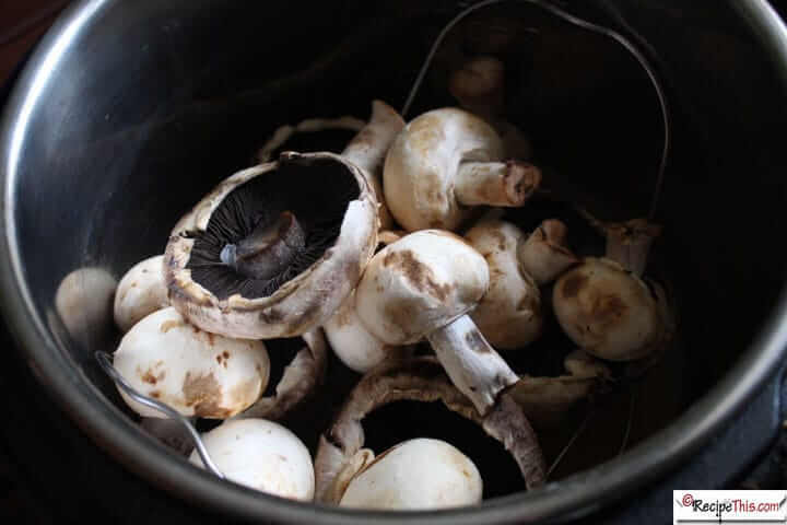 Instant Pot Mushrooms (Steamed In Just 2 Minutes).