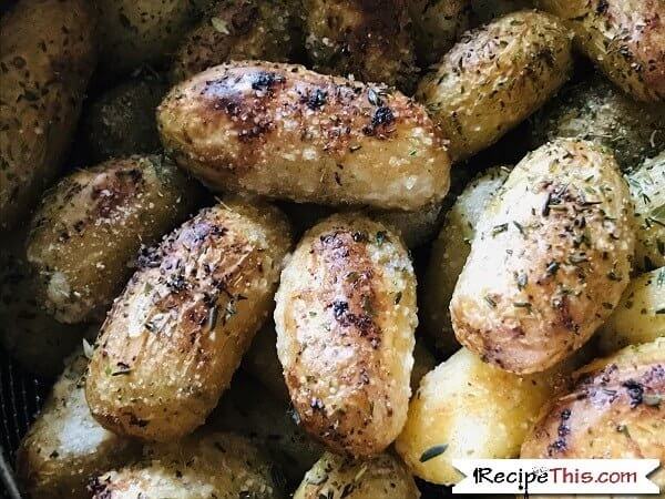 Instant Pot Baby Potatoes with Garlic Herb Butter - The Recipe Pot