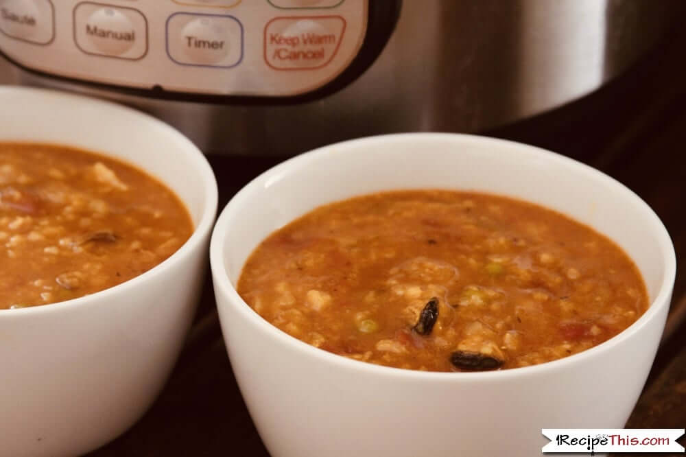 Instant Pot Paella Soup