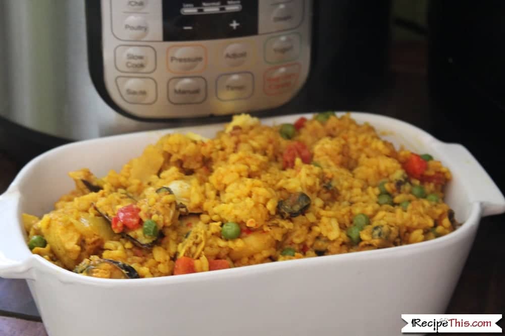 Instant pot seafood discount paella