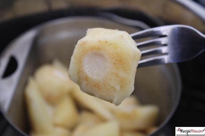 Instant Pot Parsnips steamed in the instant pot pressure cooker