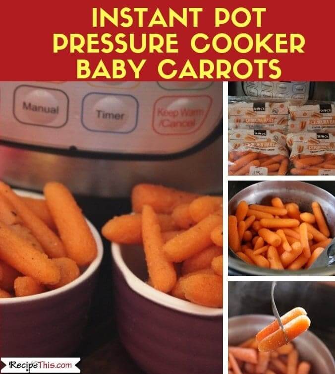 Pressure Cooker Baby Carrots