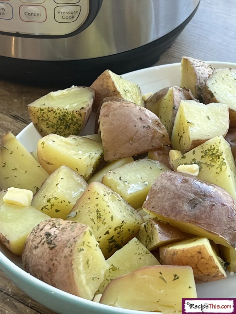 New potatoes best sale in pressure cooker