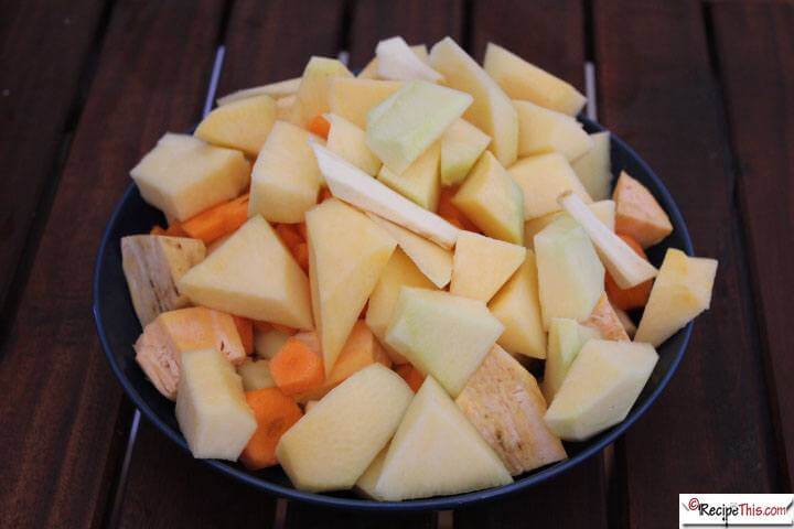 Instant Pot Root Vegetable Mash in the instant pot pressure cooker.