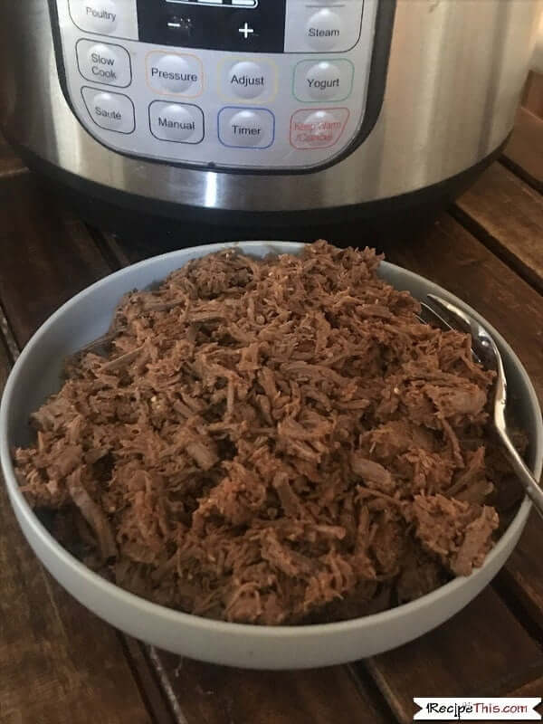 Instant Pot Shredded Beef From Frozen