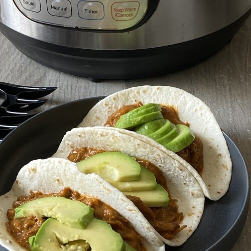 Instant Pot Shredded Beef Tacos