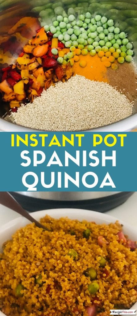 Instant Pot Spanish Quinoa recipe