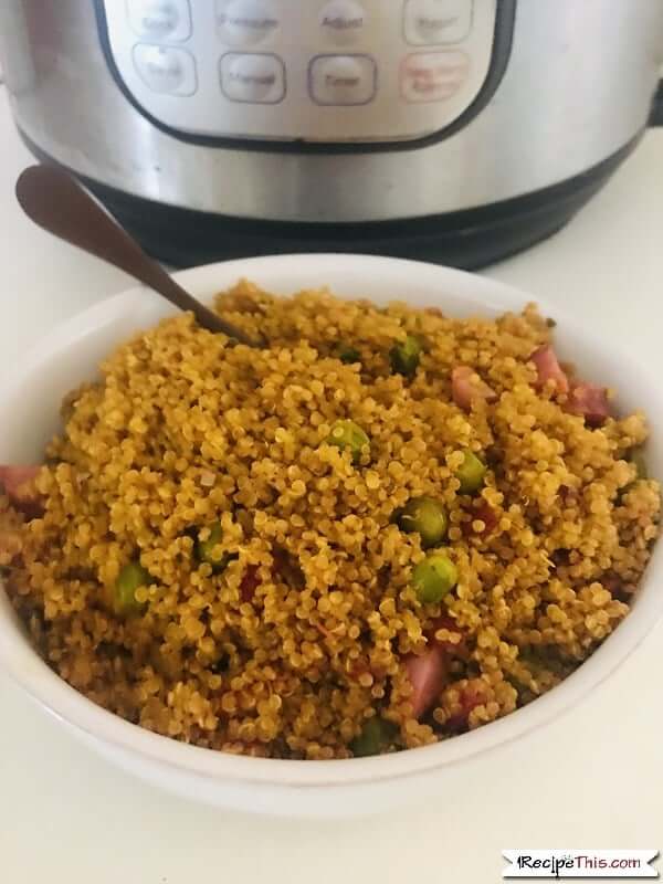 Recipe This | Instant Pot Spanish Quinoa