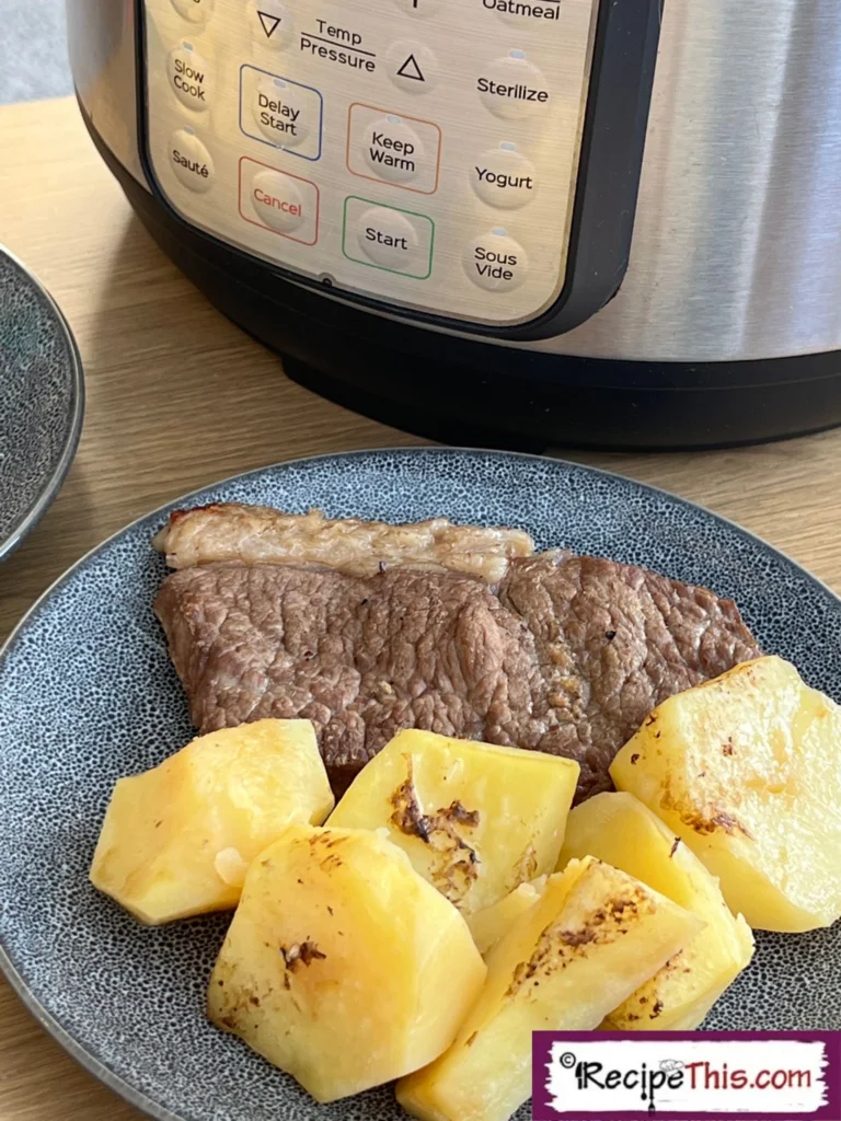 Instant Pot Steak And Potatoes