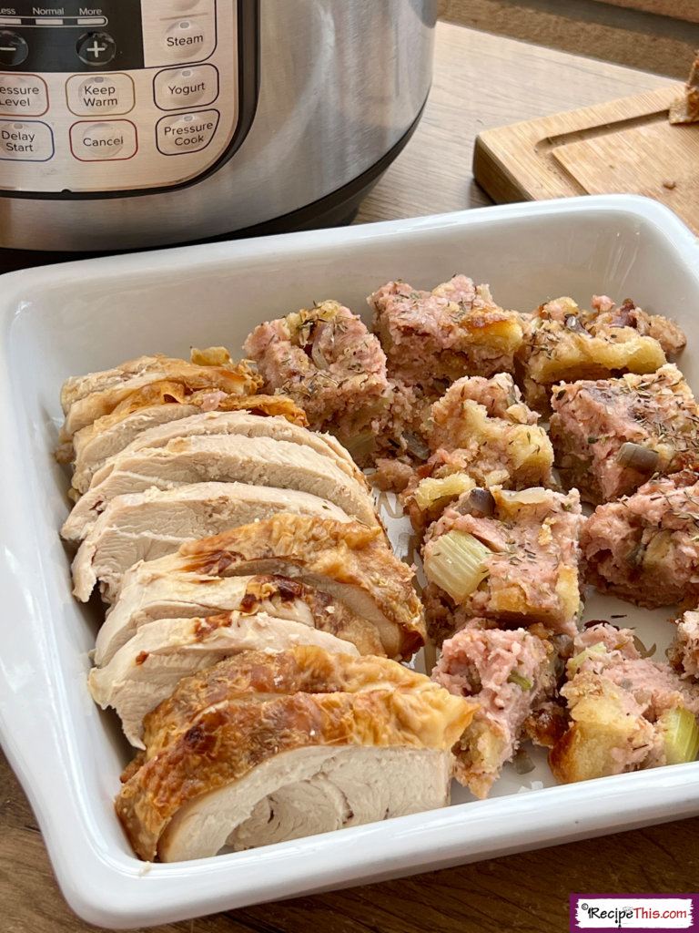 Stuffed pork discount roast instant pot