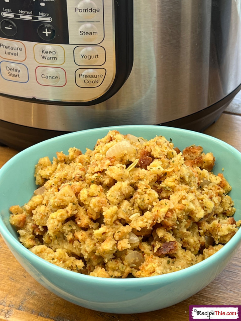 Recipe This, Instant Pot Stuffing From A Box, Recipe