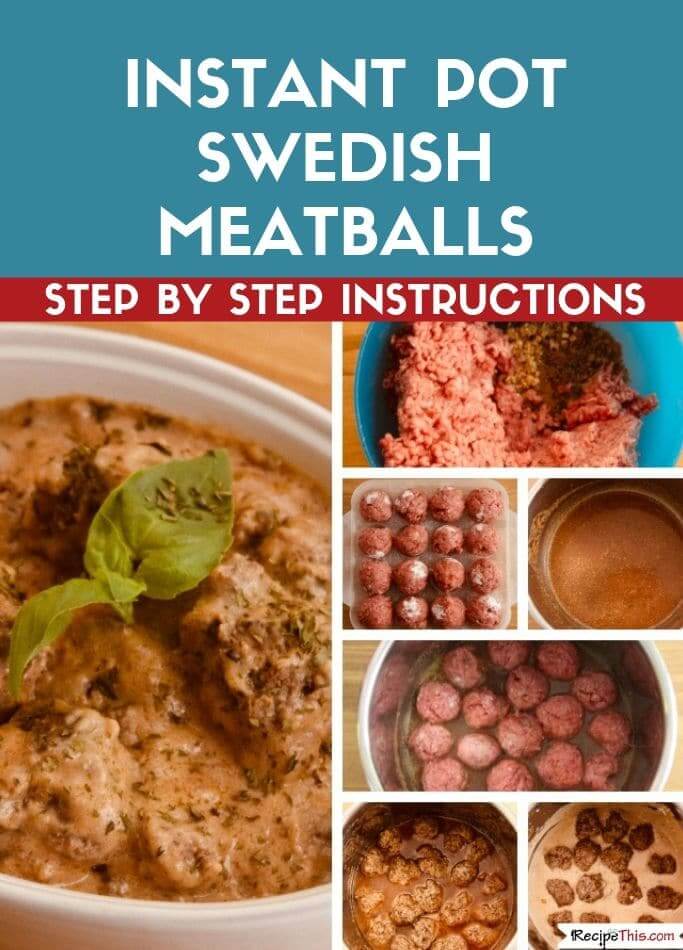 Instant Pot Swedish Meatballs