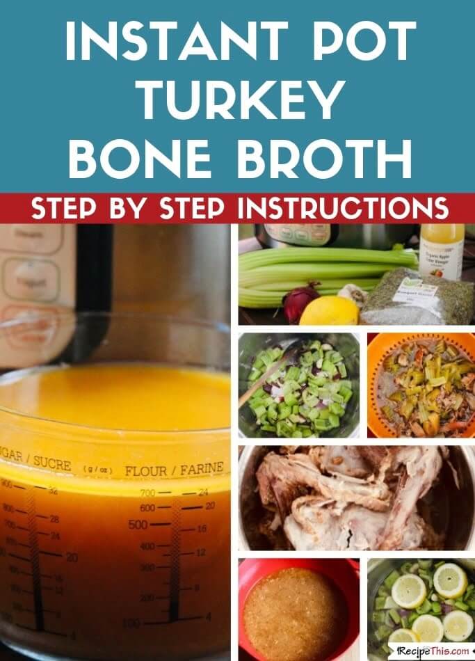 Instant Pot Turkey Bone Broth
