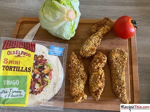 KFC Wrap Recipe Ingredients