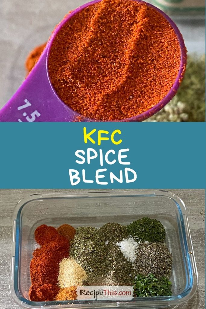 KFC spice blend for air fryer chicken