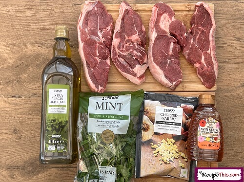 Lamb Steak Recipe Ingredients