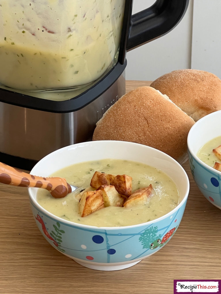 Leek And Potato Soup In Soup Maker