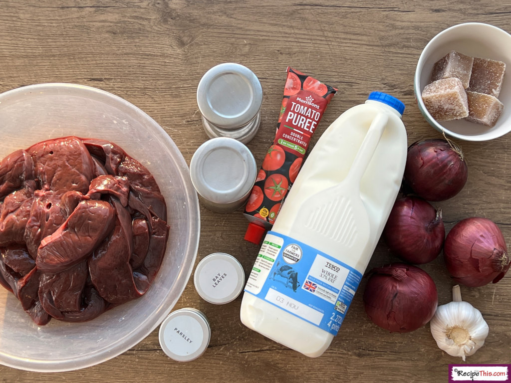 Liver And Onions Slow Cooker Ingredients