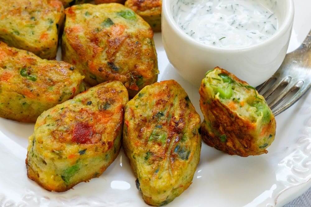 Welcome to my meatless Monday air fryer Thai veggie bites recipe.