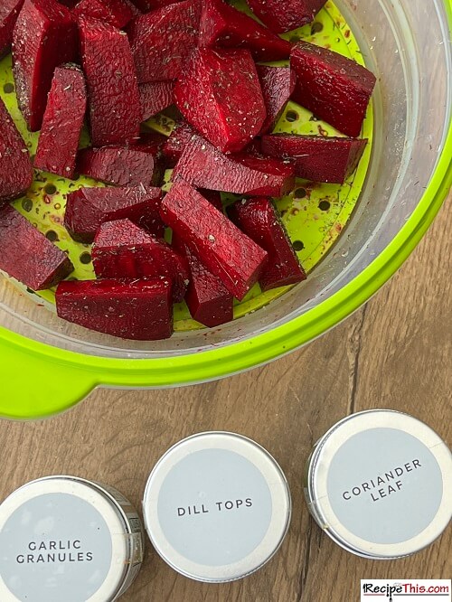 Microwave Beets Recipe Ingredients