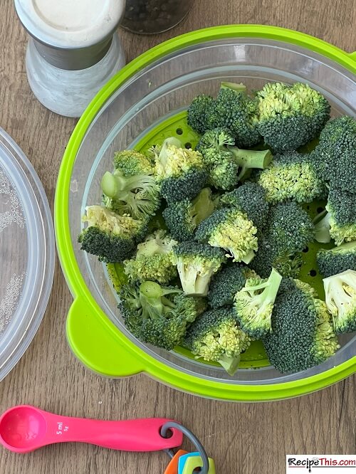 Microwave Broccoli Recipe Ingredients