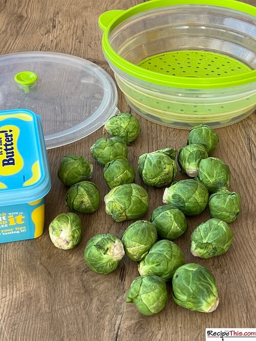 Microwave Brussel Sprouts Recipe Ingredients