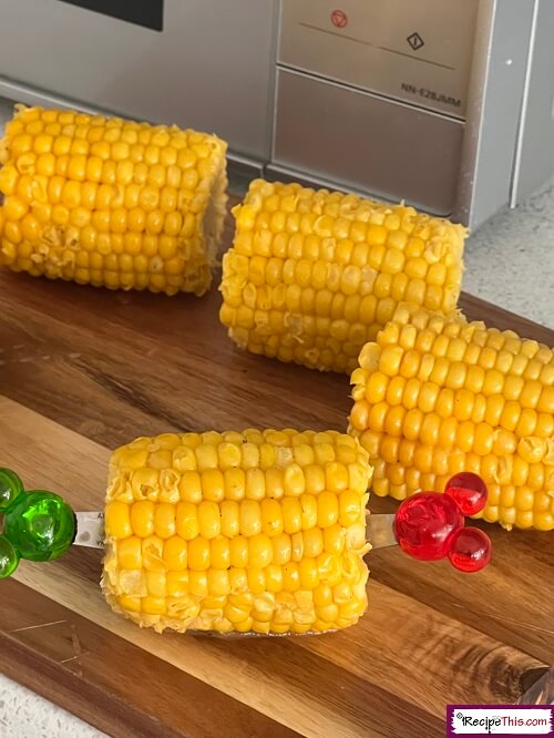 Microwave Frozen Corn On The Cob