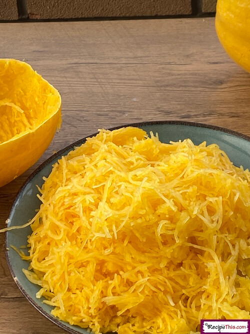 Microwave Spaghetti Squash