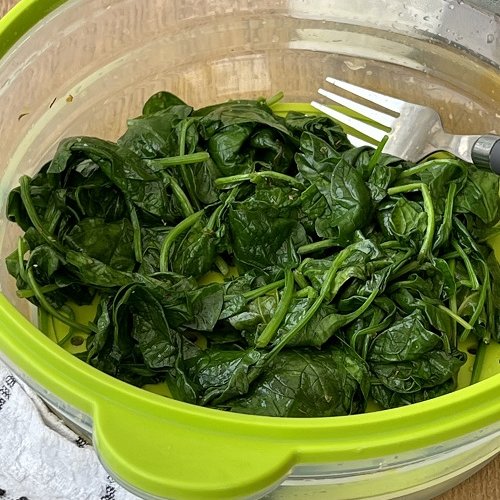Microwave Spinach
