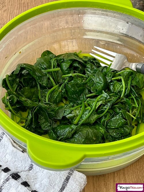 Microwave Spinach