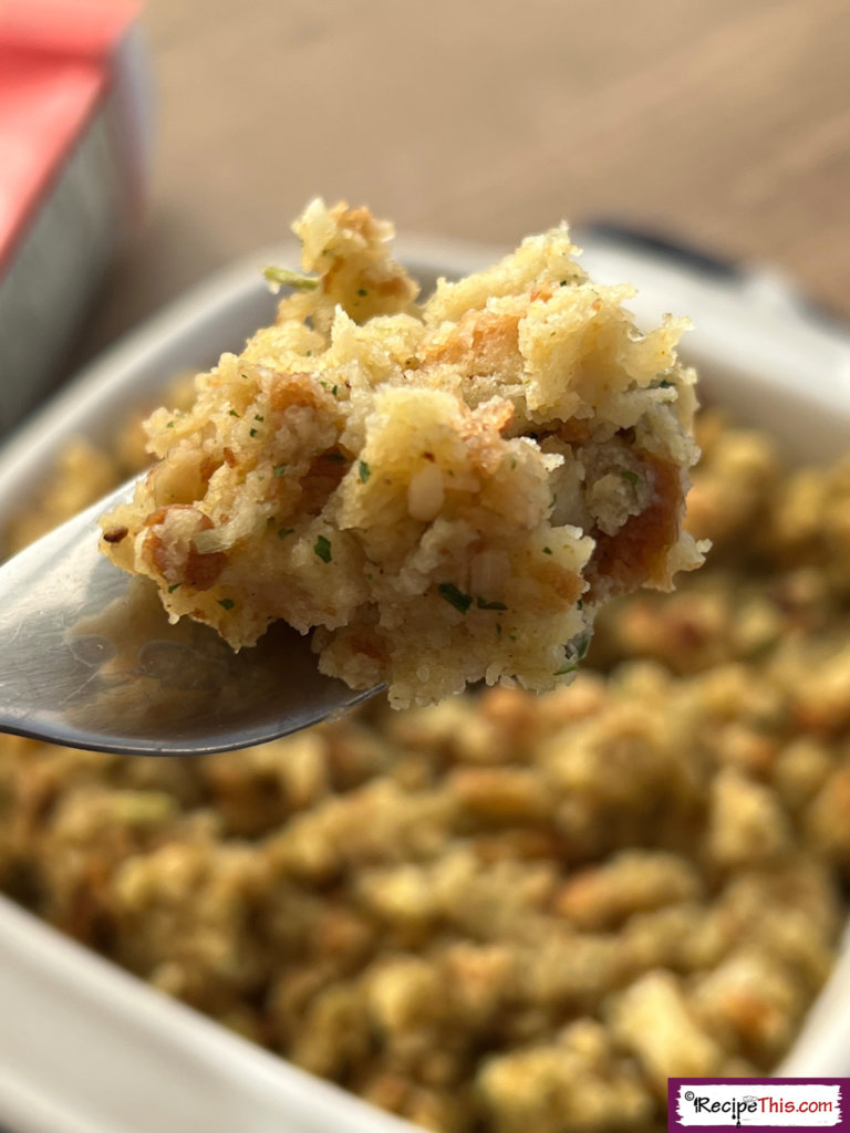 Microwave Stovetop Stuffing