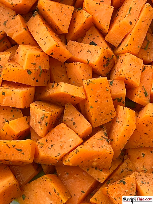 Recipe This Microwave Sweet Potato Cubes