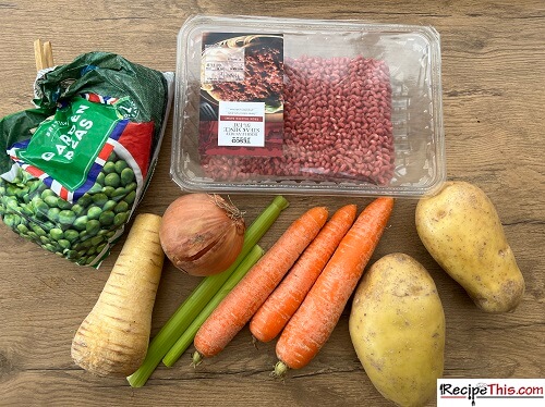 Minced Beef Hotpot Recipe Ingredients