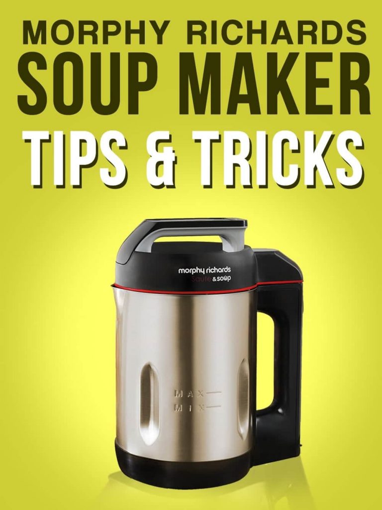 Soup Maker Recipes | Here are my top tips and tricks for using your Morphy Richards Soup Maker from RecipeThis.com