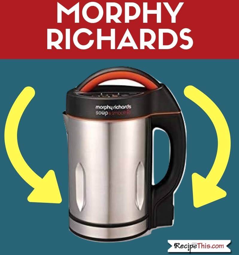 Morphy Richards Soup Maker Vs Cuisinart Soup Maker