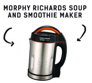 Soup Maker | Here is the Morphy Richards Soup & Smoothie Maker as featured on RecipeThis.com