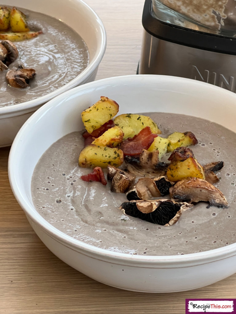 Mushroom Soup In Soup Maker